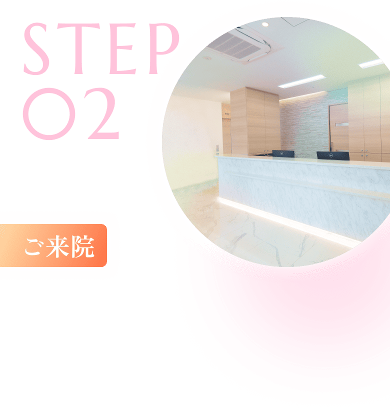 step2のお店に訪れた際の内観